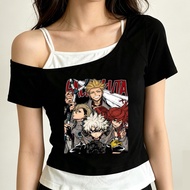 Gachiakuta Cropped Top - Y2K Gyaru Gothic Streetwear