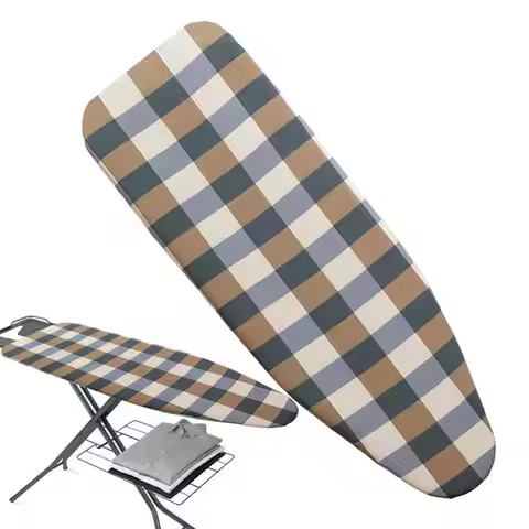 Ironing Board Cover Scorch Resistant Extra Thick Cotton Cover With Elastic Edge Iron Cover For Stain