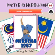 Poster Logo Dan Tema Kemerdekaan 2024  Malaysia Madani  Softcopy Pdf Keceriaan Kelas