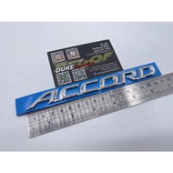 Honda Accord Emblem Badge Logo Wording Nameplate Trunk Badge Emblem Letter Chrome