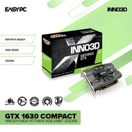 EasyPC | Inno3D GTX1630 compact N16301-04D6-1177VA19 4GB 64bit GDDR6 G-sync Graphics Card