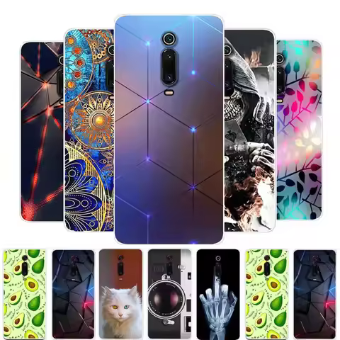 For Mi 9T Case Xiaomi Mi 9T Case Silicone TPU Soft Back Cover Phone Case For Xiaomi Mi 9T Pro Mi9T 9