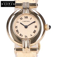 卡地亞 18KYG 881095 Cal.81 Must Colisee SM 石英錶 [二手]