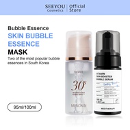 Korean Dual-Effect Bubble Brightening Skincare Set (meditherapy + menokin)