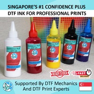 ⭐Singapore Stock⭐ CONFIDENCE PLUS DTF INK FOR DTF PRINTERS, DTF CMYK INK, DTF PRINTER, DTF Ink for E