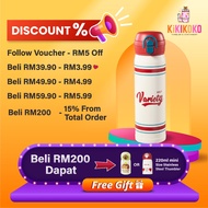 KIKIKOKO 【Red】Old School Series 316 Stainless Steel Multi-Drink Tumbler Cold & Hot 480ml Bottle With