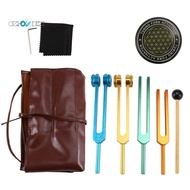 Tuning Forks for Healing, Tuning Fork 128Hz 136.1Hz 256Hz 384Hz & Activator for Healing , Sound Ther