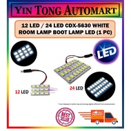 12 LED / 24 LED CDX-5630 WHITE ROOM LAMP BOOT LAMP LED (1 PC)