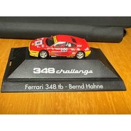 1/87 Herpa Ferrari Ferrari 348tb bernd hahne h Engine Hood Can Open Engineering Plastic Car Models N