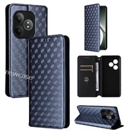 Flip Leather Phone Case For Realme GT Neo6 SE 5G 2024 Neo 6SE GTNeo6se Magnetic Stand Holder Casing Shockproof Back Cover