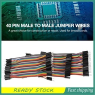 etto-MY Colorful 10cm Jumper Wires Kit 40pin M to F for Breadboard