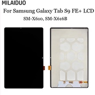 For Samsung Galaxy Tab S9 FE+ SM-X610 SM-X616B X610 X616B LCD Touch Screen Display for Replacement
