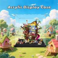 Lego 41703 Friendship Tree House Display Case Popmart Labubu Zimomo Kotak Pameran Rumah Pokok 友谊树屋收纳
