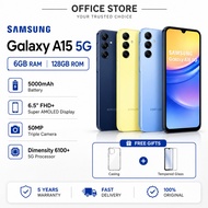 🔥Samsung Galaxy A15 5G 6GB+128GB🔥 6.5” AMOLED 90Hz | 5000mAh Battery | 50MP Camera | 25W Fast Charge