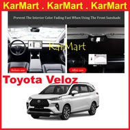 Toyota Veloz Perodua Alza 2022 2023 2024 2025 Car Front Windshield Sunshade Custom Fit Window Sunsha