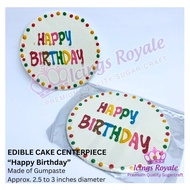Edible CAKE CENTERPIECE Toppers | Bento Cake