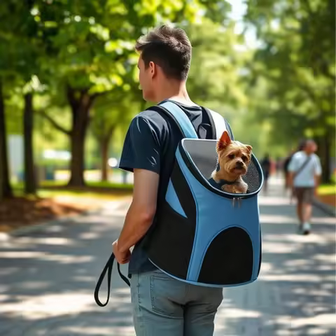 Ventilated Breathable Puppy Cat Bag Pet Backpack Small Dog Backpack Cat Backpack Cat Accessories Pet