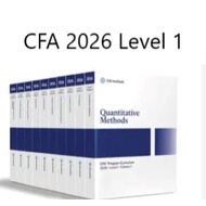 Latest CFA 2026 Level 1 (10 Volumes)