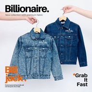 BILLIONAIRE JEANS JACKET/BIBIIONAIRE KIDS JEANS JACKET/GIRL'S JEANS JACKET/BOYS' JEANS JACKET/KIDS' 