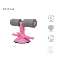 HAPPYFIT - Sit Up Bar / Sit Up Aid / Sit Up Leg Support / Sit Up Stand Holder Pull Up Bar Gym Equipm