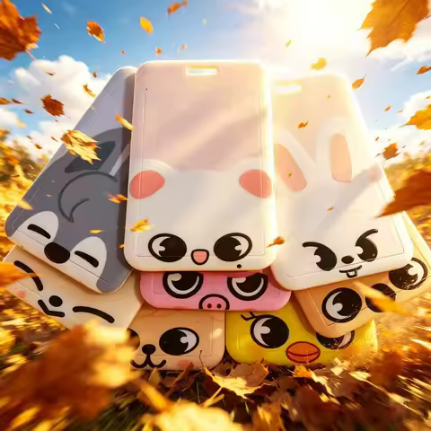 kpop Brand new Stray Kids SKZOO card holder keychain SKZOO student bus holder student meal card hold