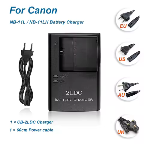 CB-2LDC 2LDE 2LFE Camera Battery Charger For Canon SX400 IS, SX410 IS, SX412 IS, SX420 IS,90F,100F L