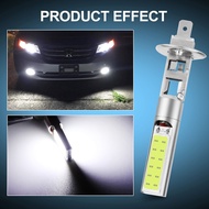 Lz- 1pc H1 H3 H27 881 H27 880 COB LED Bulb Light 10W Car Fog Light Super Bright 6000k White