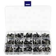 Kit Transistor TO-92 30-160V Kit Transistor Pelbagai 50-1000mA NPN/PNP A1015 C1815 S8050 2N2222 2N39
