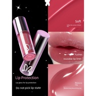 lipstick liptint waterproof HYNTOOR Milk Tea Color Exfoliating Water Gloss Black Rabbit