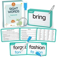 WJPC High Frequency Sight Words Flash Cards 2nd, 3rd Grade (Third-Grade) for 7,8.9 Years Age Kids Bo
