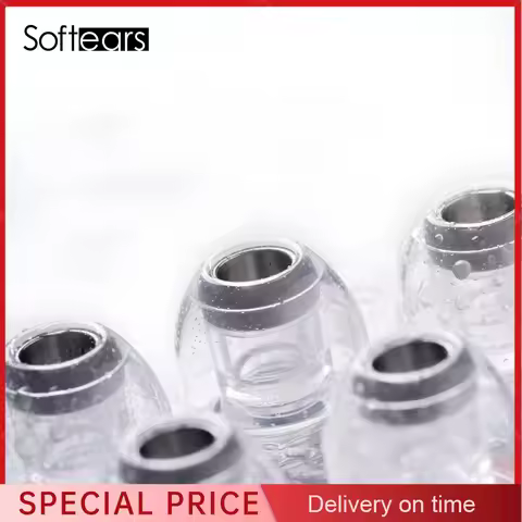Softears UT Tips Titanium-Alloy Liquid Silicone Earphone Ear Tips Cover SML 3Size Soft Ear Acoustics
