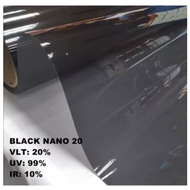 🇲🇾1 Roll 100 meter ready stock Tinted Film / Window Solar Film / Tinted Kereta / Tinted Kenderaan - Black 100ft