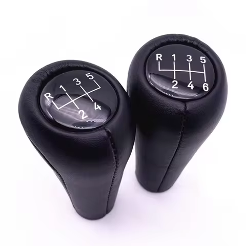 56 Speed Leather Gear Shift Knob for BMW E28 E30 E32 E34 E36 E38 E39 E46 X1 X3 X5 Z1 Z3 Z4 Shifter S
