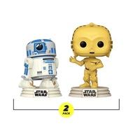 Funko Pop Star Wars: D100 - R2-D2 & C-3PO (Retro Reimagined) (2 Pack) (International Exclusive)
