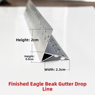 Aluminum Drip Line Eaves Anti-Drip Edge