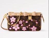 LV x TM Pochette LV x 村上隆欔花袋