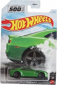 Hot Wheels '12 Camaro ZL1 Concept, [Green] Factory 500 4/10