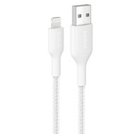 Belkin สายชาร์จไอโฟน 5-14 Promax สายชาร์จเชือกถัก USB-A to Lightning ชาร์จ ซิงค์ข้อมูล และรองรับ Car