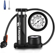 Bicycle Air Pump with Gauge Function Portable Pump for Bike Car Tyre Balls