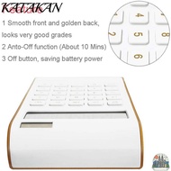 KATAKAN Calculator, Black/Red/Blue/White 114x190x37mm  Calculator, Durable Plastic Portable Calculat