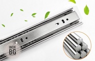 Bộ 2 Thanh ray trượt 3 tầng INOX ngăn kéo tủ cho thợ làm tủ đóng tủ