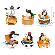 Pingu企鵝家族美食場景系列公仔/ 共四款隨機出貨