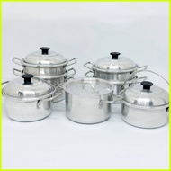 ✼ ◐ ✦ Royal Crown TOY MINI Cooking Set Aluminum /Luto-lutuan/Laruan