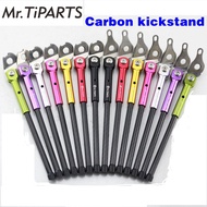 Mr.TiPARTS Carbon Kickstand 16 Plus 349 Parking Stand For Brompton 3SIXTY Pike Aceoffix Folding Bike Kick Stand Lightweight 87g