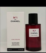 現貨✨Chanel N1 香水 LEAU ROUGE 100ml 紅色山茶花