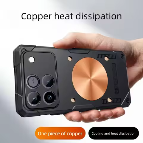 Gaming Dissipate Heat Case for Honor Win Turbo Win RT Magic 8 Lite Cover Magnetic Copper for Magnet 