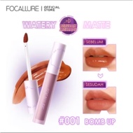FOCALLURE Air Fit Matte Liquid Lipstick Waterproof Lip Tint Long Lasting Transfer Proof Lip Matte FA
