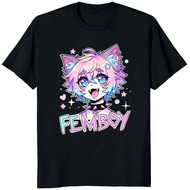 "Femboy" Graphic T-Shirt Model 2026 Pure Cotton Round Neck Short Sleeves Suitable For Both Men And W