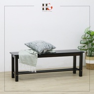 HausGlobal BCR571008 Solid Wood Bench / 4ft Wooden Bench / Bench / Bangku Kayu / Bangku Kerusi Makan