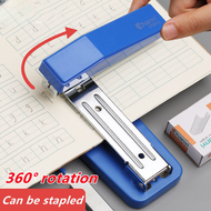 แม็กเย็บกระดาษ ที่เย็บกระดาษ Stapler เย็บกลางหน้ากระดาษ หัวเย็บสามารถหมุนได้ 360 องศา คละสี C122